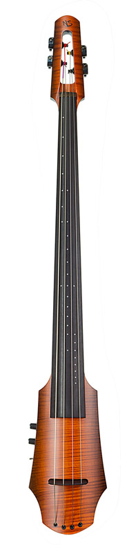 NS Design 4 String Cello - Sunburst, Front View