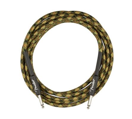 Fender Professional Series Instrument Cable Straight/Straight 3M Woodland Camo