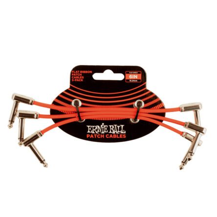 Ernie Ball Patch Cables 6" Red P06402