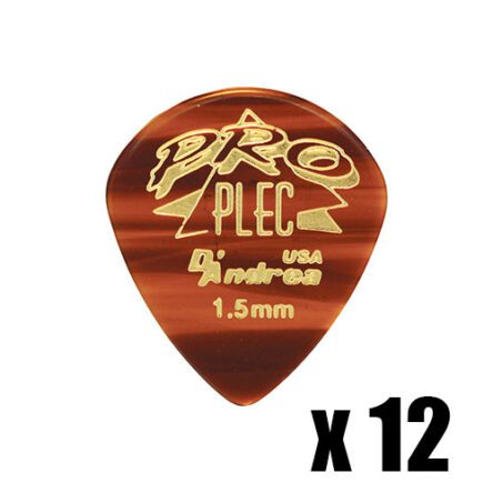 D'Andrea Pro-Plec Pick Jazz 651 12 Pieces DA-PRO-651