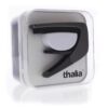 Thalia Deluxe Capo Hawaiian Koa Celtic Knot Black Chrome Finish DA-TH-CB201-03