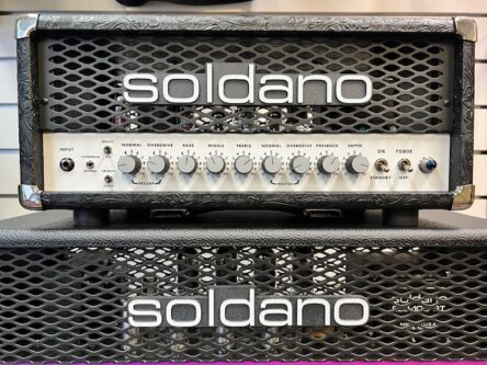 Soldano SLO30 CLASSIC UPGRADE - Super Lead Overdrive Amp Head Front View slo30classic-upgrade