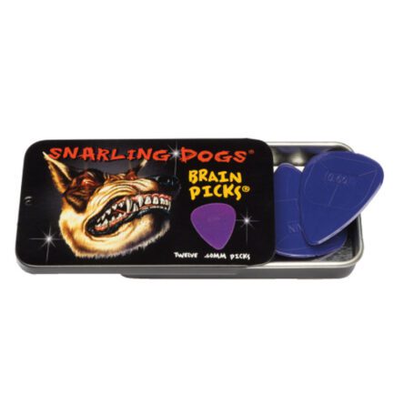 D’Andrea USA Snarling Dog Brain Picks 351 Shape .60mm 12 Pack Tin DA-TNSDB351 .60