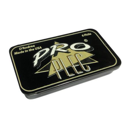 D’Andrea USA Pro Plec 346 Rounded Triangle 1.5mm 6 Pick Pack Tin DA-TNPRO346