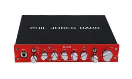 Phil Jones Bass D-400 Compact Bass Amp Head PJB-D-400 (LTD ED Red)