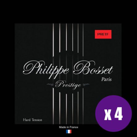 Philippe Bosset Prestige Clear Nylon High Tension Classical Strings 4 Sets PBELITFX4